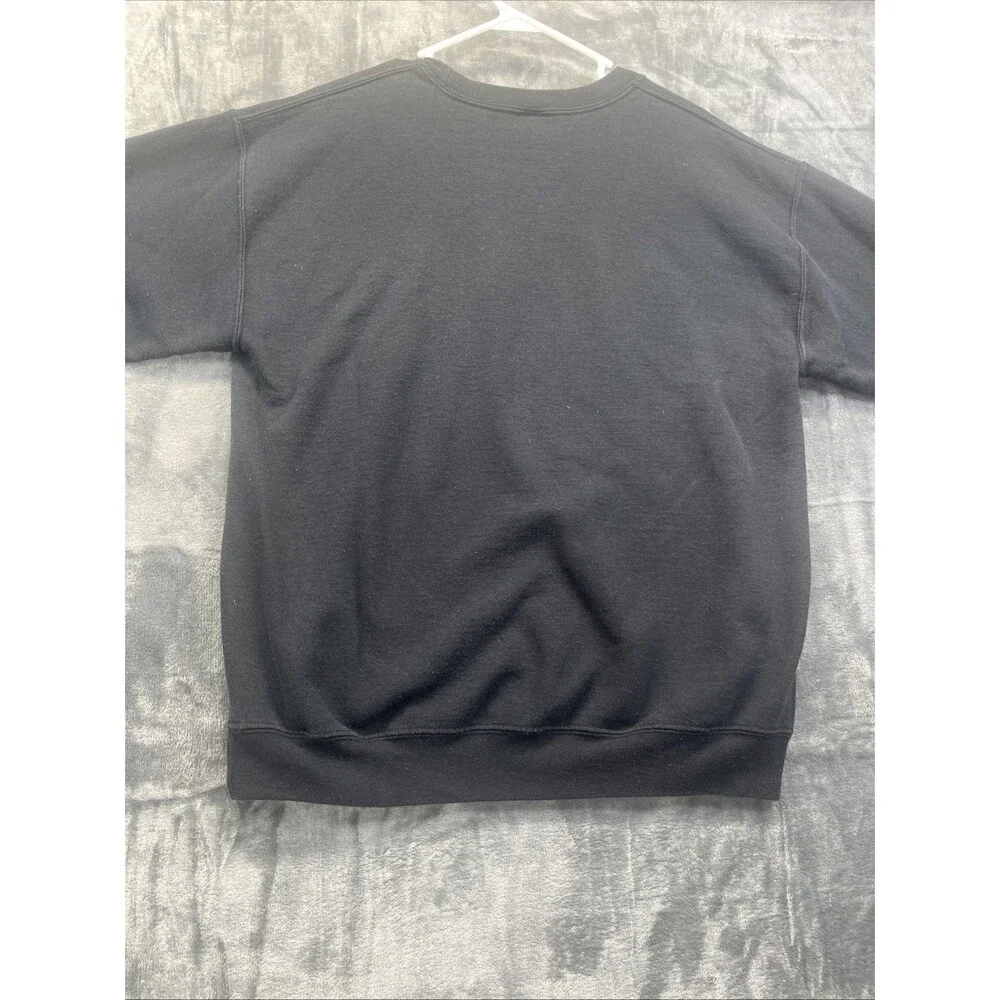 University Of Georgia Black Crewneck Sweatshirt Red Gildan Heavy Blend XL UGA